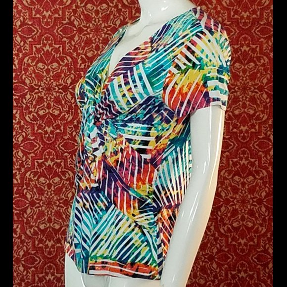 Criss Cross front blouse M - Picture 4 of 6